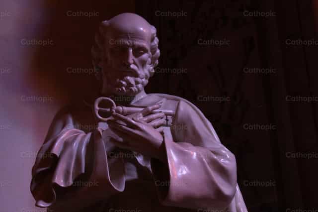 São Pedro - Imagens católicas de stock