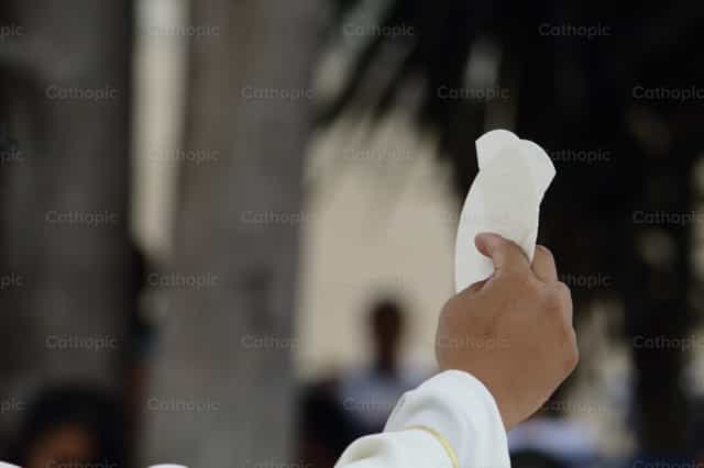 Corps du Christ - Images catholiques de stock