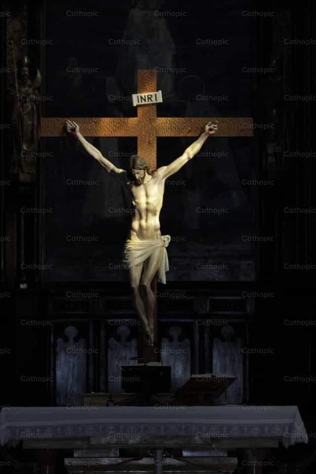 Passie van Christus - Katholieke stockfoto's