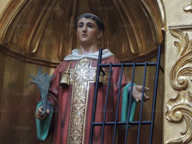 St. Lawrence - Catholic stock images