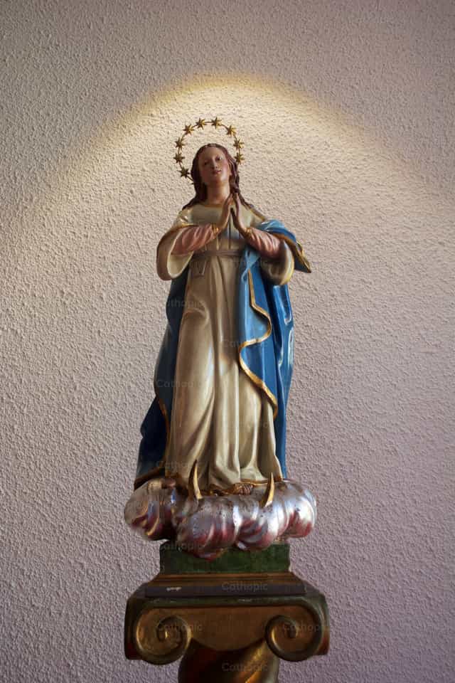Purísima Virgen - Banco de imágenes católicas - Fotografía por Daniel Vidal Abril
