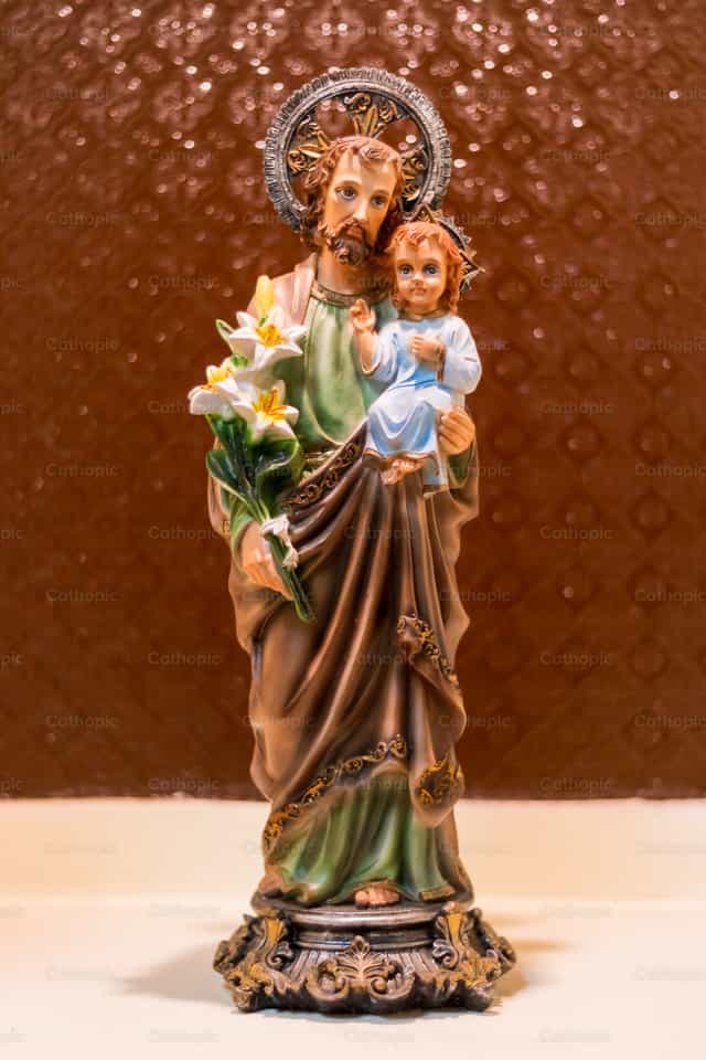 Saint Joseph - Catholic stock images