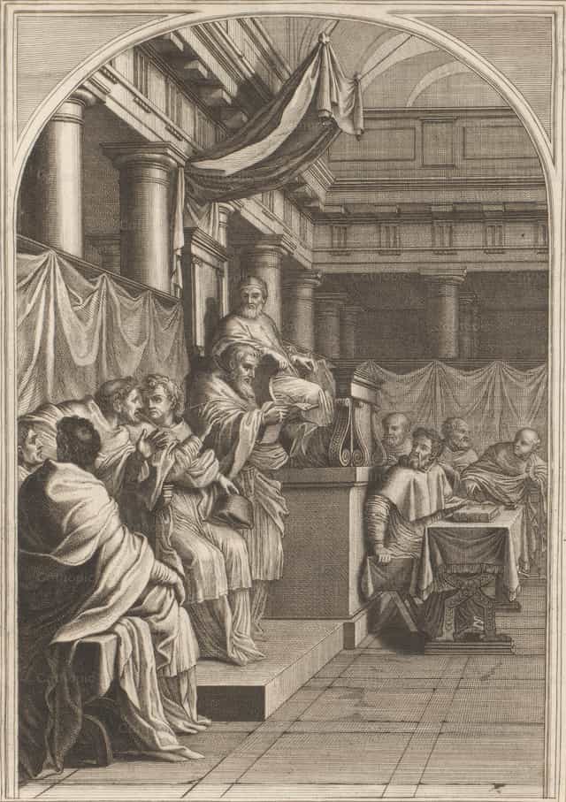 Kinukumpirma ni Papa Victor III ang Orden ng mga Carthusian - Mga Catholic stock image - Larawan ni Restored Christian Art
