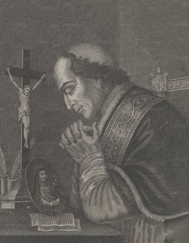 Larawan ni Papa Pius VII - Mga Catholic stock image