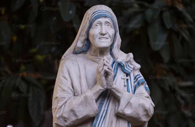 Santa Teresa di Calcutta - Immagini stock cattoliche