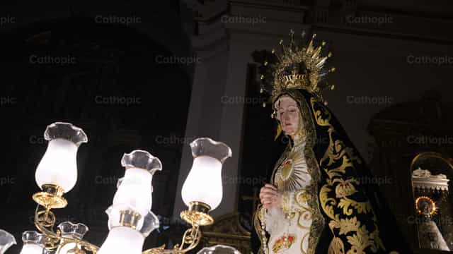 Virgen de La Soledad - Banco de imágenes católicas