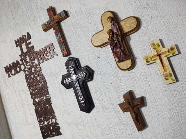 A Cruz de Jesus - Imagens católicas de stock