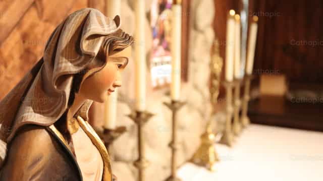 Maria - Mga Catholic stock image