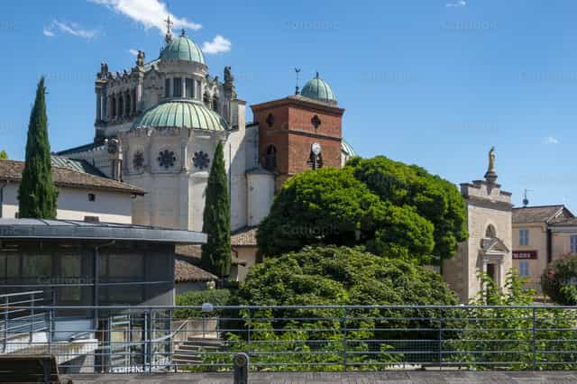 Shrine of the Curé of Ars, Saint John Mary Vianney - Catholic stock images