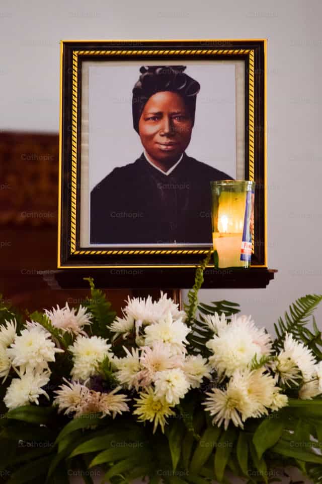 Santa Josephine Bakhita - Mga Catholic stock image