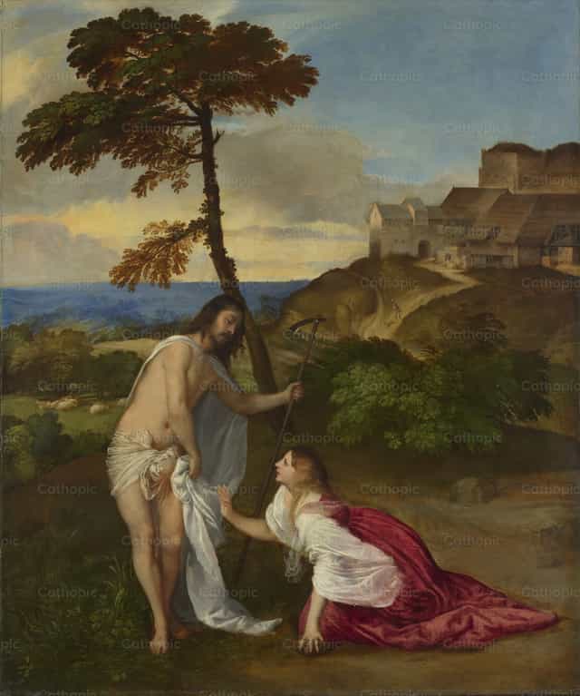 不要触碰我 - 天主教图库图片 - 摄影： Restored Christian Art