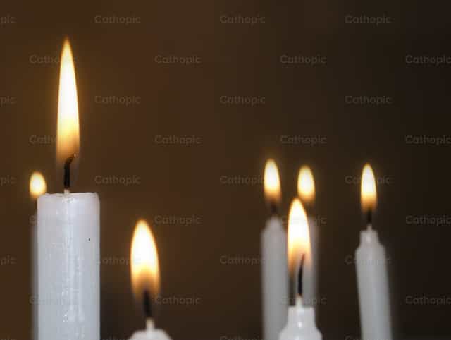 Candles - Catholic stock images