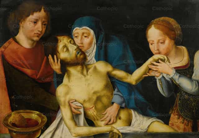 The Lamentation of Christ - Catholic stock images - Photo by Restored Christian Art