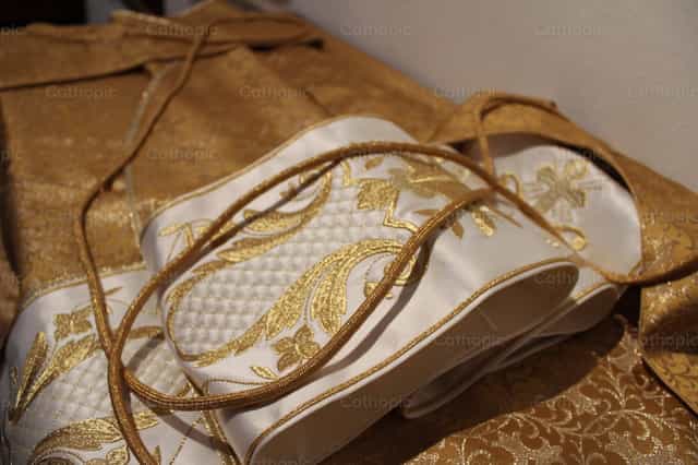 Priest's vestment - Catholic stock images