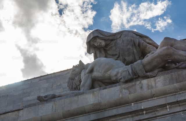 Pietà do Vale dos Caídos - Imagens católicas de stock - Foto de Álvaro García