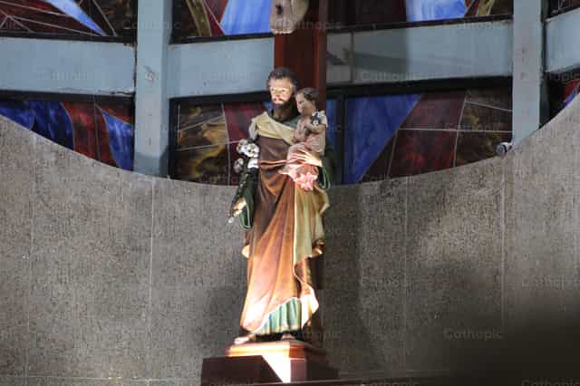 Saint Joseph - Images catholiques de stock