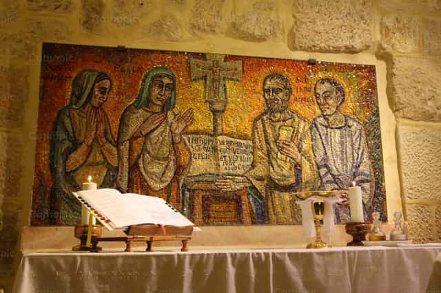 altar en Belen - Banco de imágenes católicas