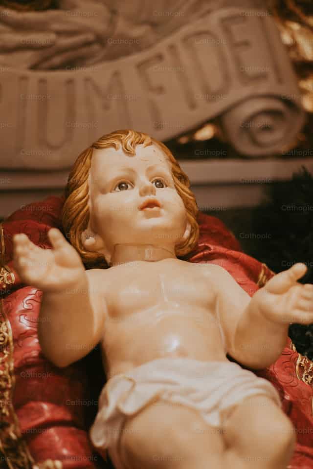 Enfant Jésus - Images catholiques de stock