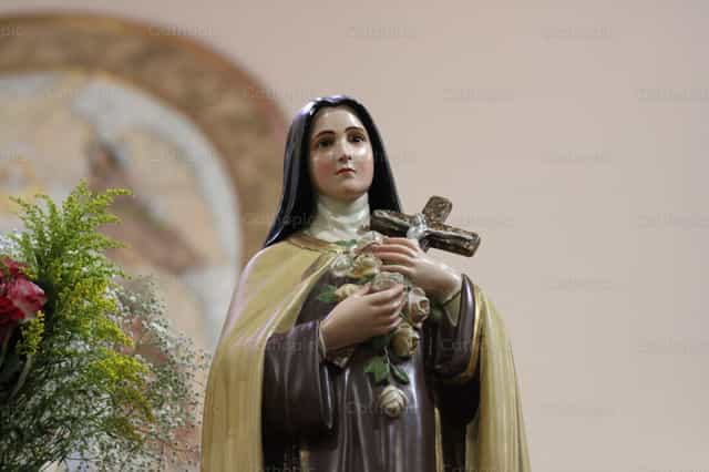 Santa Teresa di Lisieux - Immagini stock cattoliche