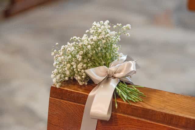 Bouquet de fleurs - Images catholiques de stock