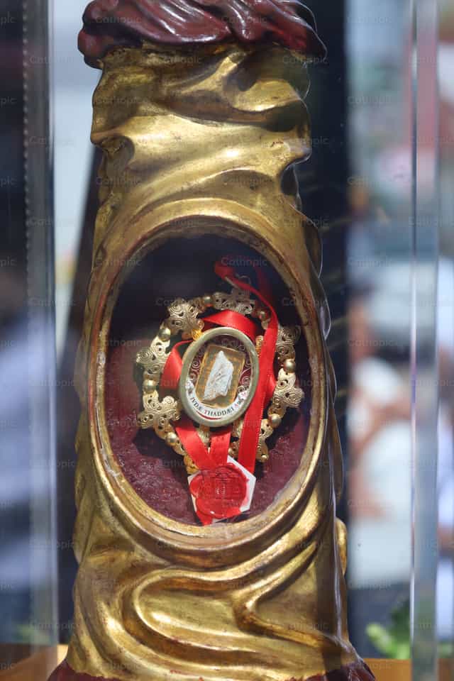 Reliquia de San Judas Tadeo - Banco de imágenes católicas - Fotografía por José Antonio Serena González