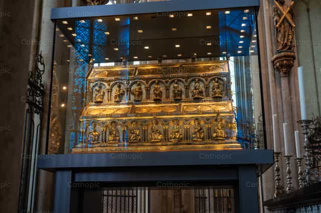 Santuário dos Três Reis - Imagens católicas de stock