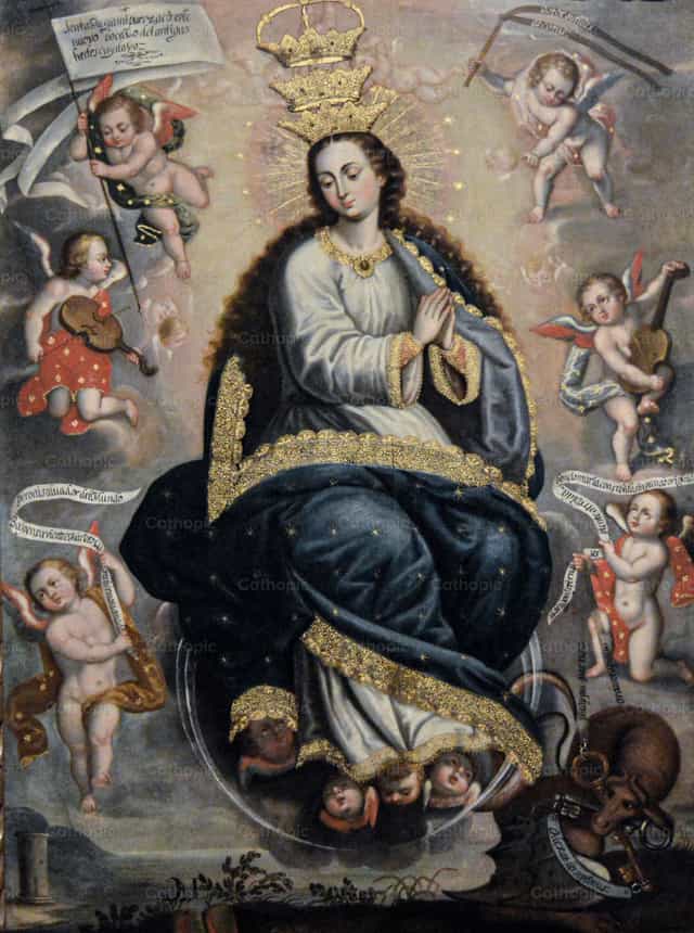 Virgen Inmaculada - Banco de imágenes católicas
