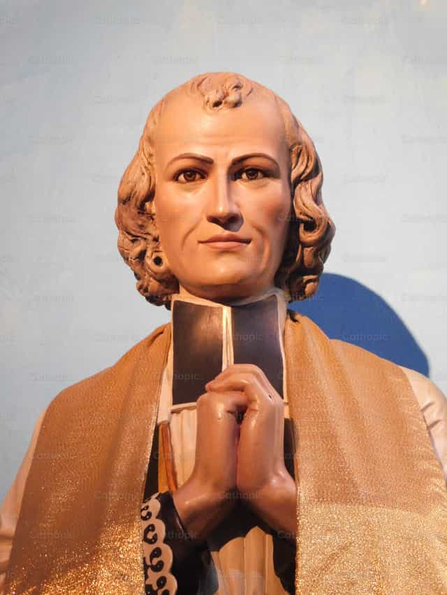 St. John Mary Vianney - Catholic stock images