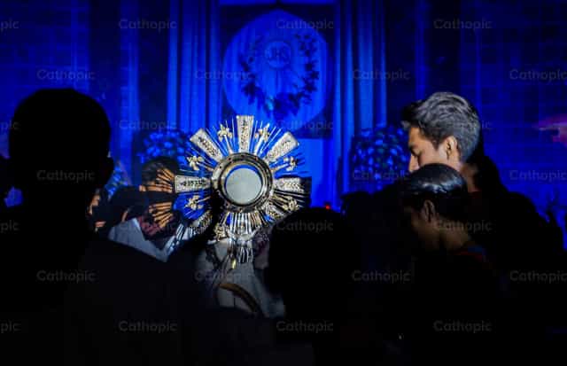 Purihin ang Panginoon - Mga Catholic stock image