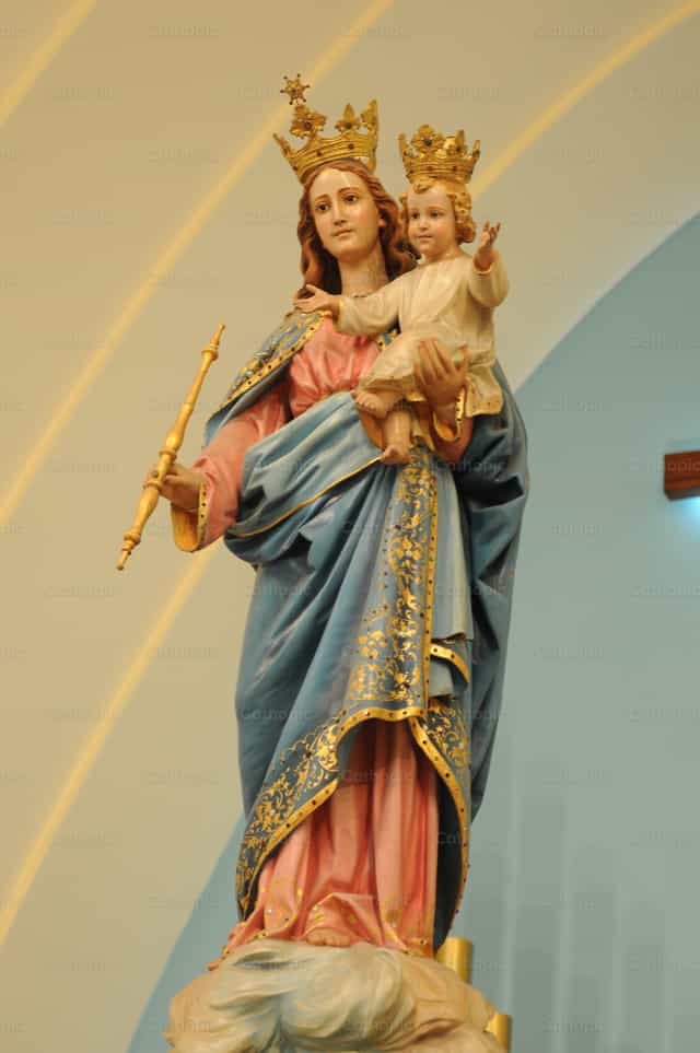 Nuestra Senora Auxiliadora - Banco de imágenes católicas
