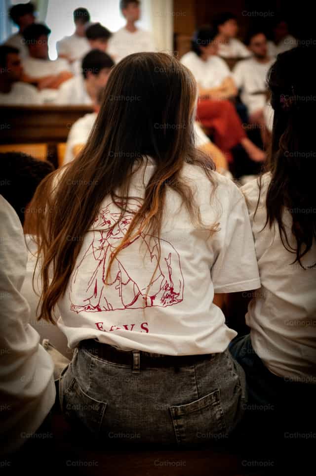 Camiseta de Juan Pablo II - Banco de imágenes católicas