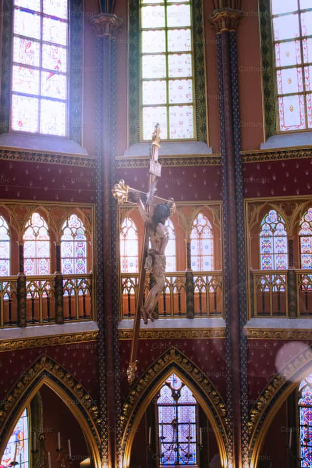 Crucifix - Catholic stock images