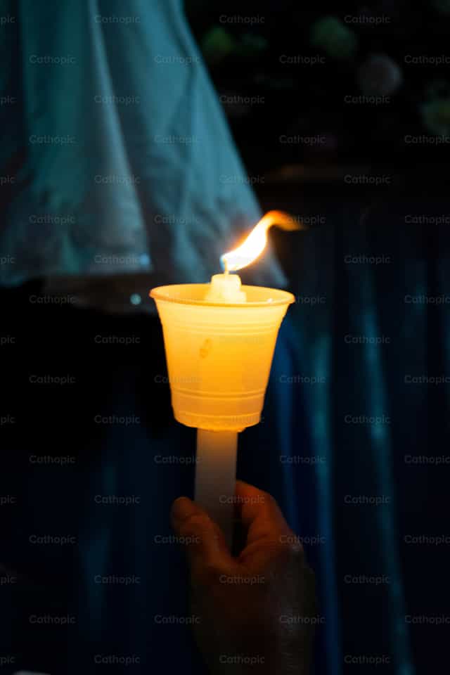 Liwanag ng sanlibutan - Mga Catholic stock image