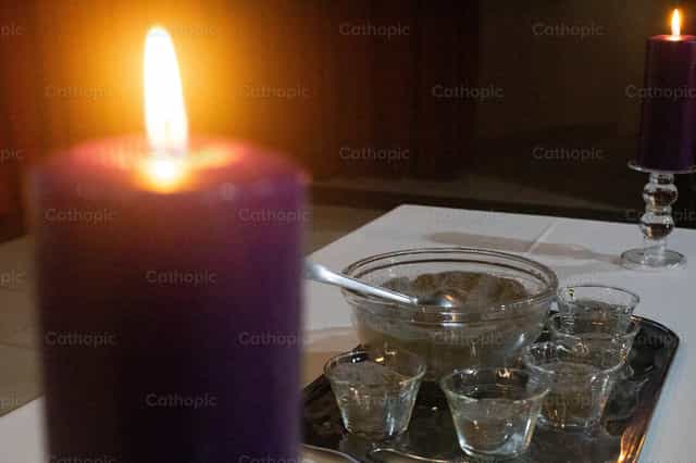 Ash Wednesday - Catholic stock images