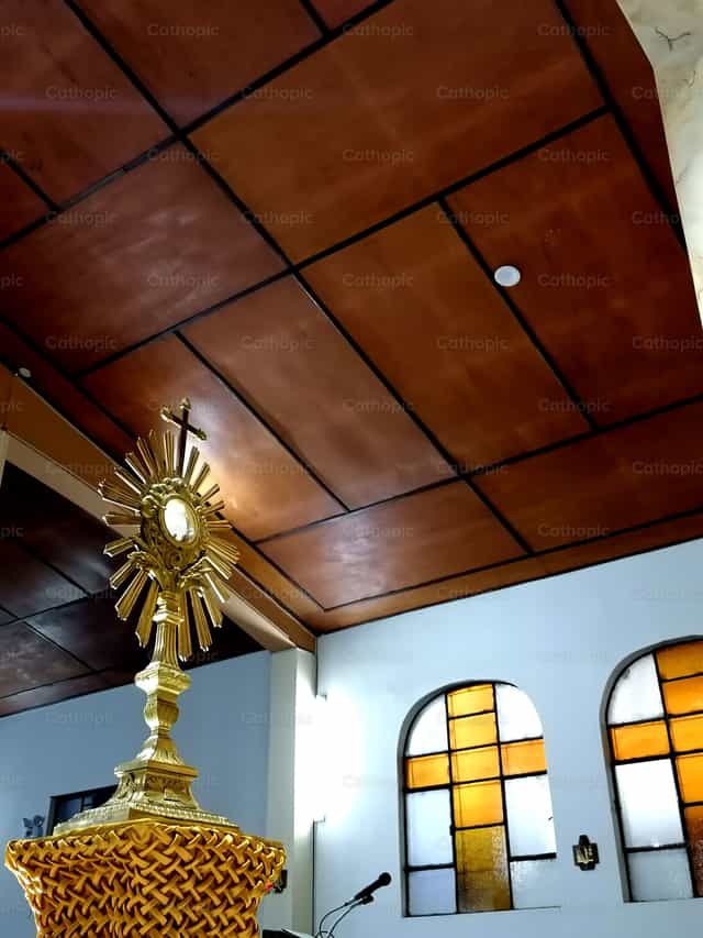 Blessed Sacrament - Catholic stock images
