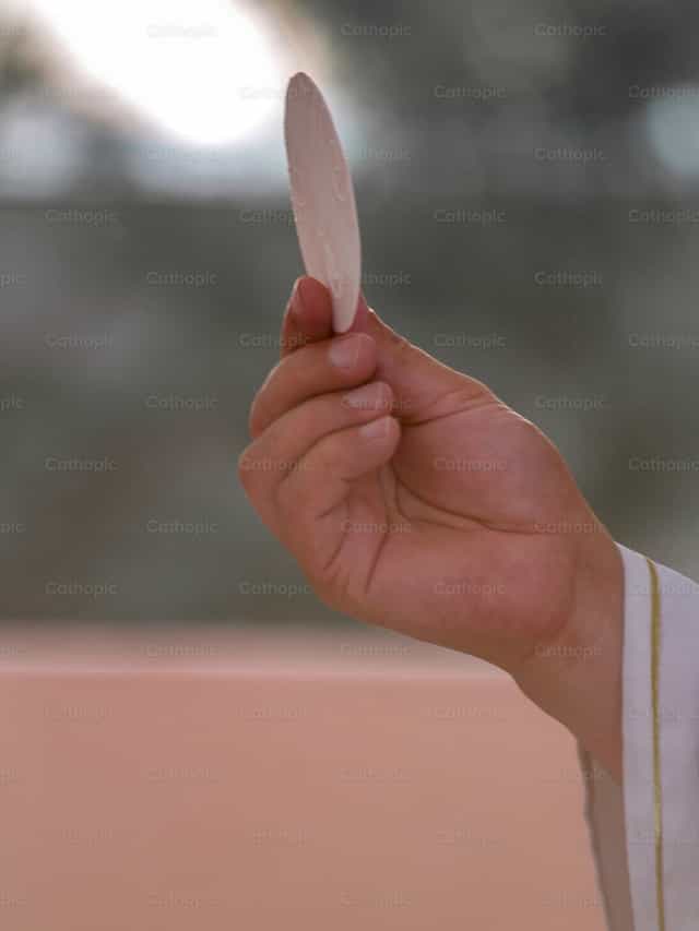 Eucharistie - Katholische Stockfotos
