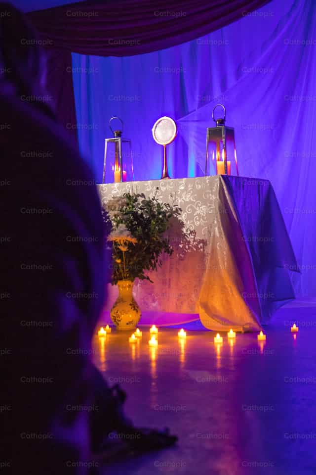 Worship - Catholic stock images