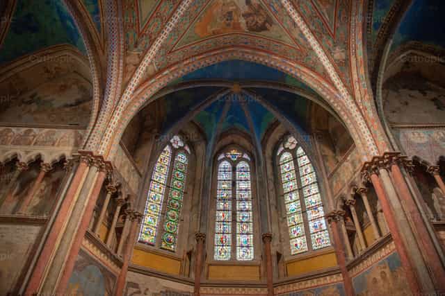 Basilica of Assisi - Catholic stock images - Photo by Pierluigi Palazzi