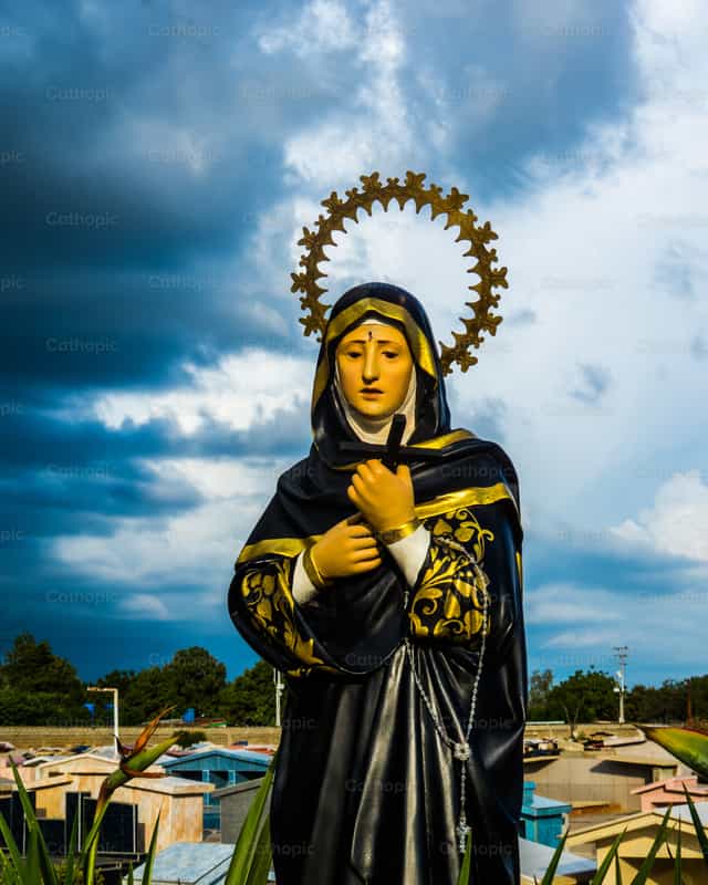 Hl. Rita von Cascia - Katholische Stockfotos