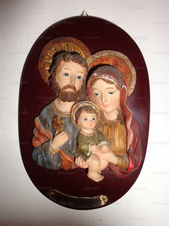 Sagrada Família - Imagens católicas de stock