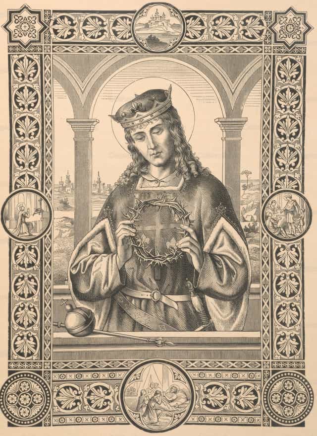 San Luis, rey de Francia - Banco de imágenes católicas