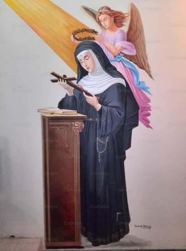 Imagen de Santa Rita de Casia - Banco de imágenes católicas