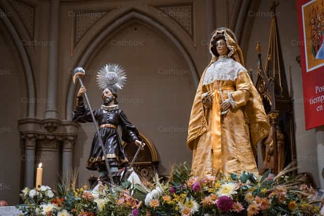 San Isidro y Santa María de la Cabeza - Banco de imágenes católicas