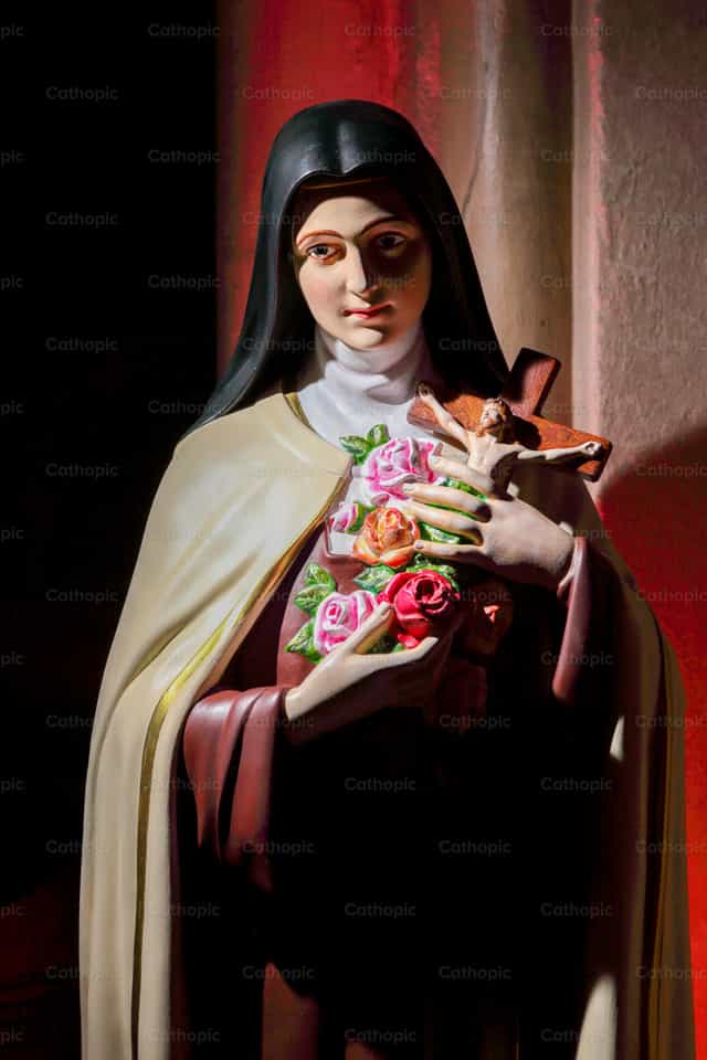Patrona de las misiones - Banco de imágenes católicas