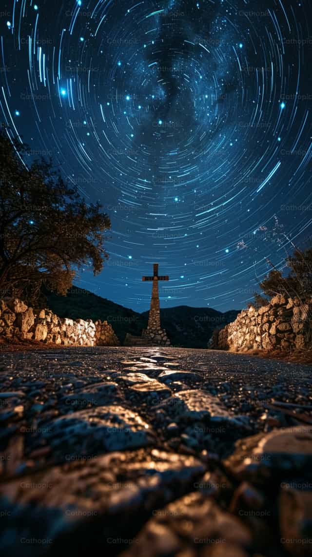 Via Crucis - Immagini stock cattoliche