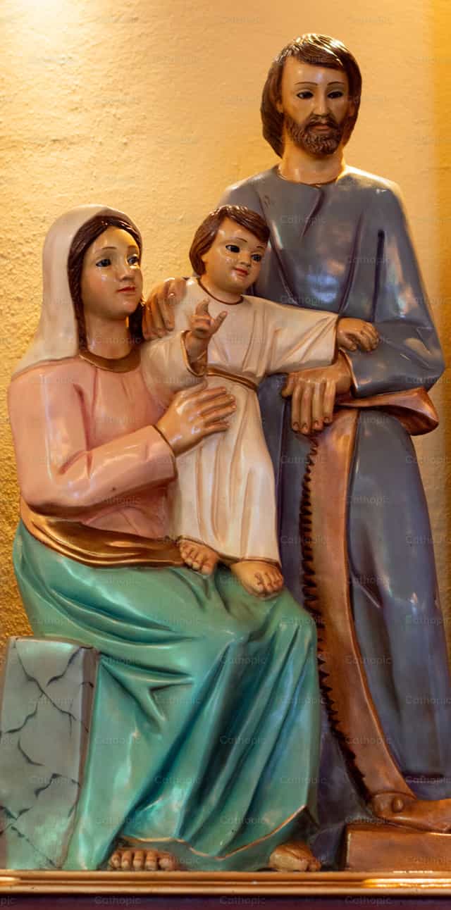 Sagrada Família - Imagens católicas de stock - Foto de Carolina BR