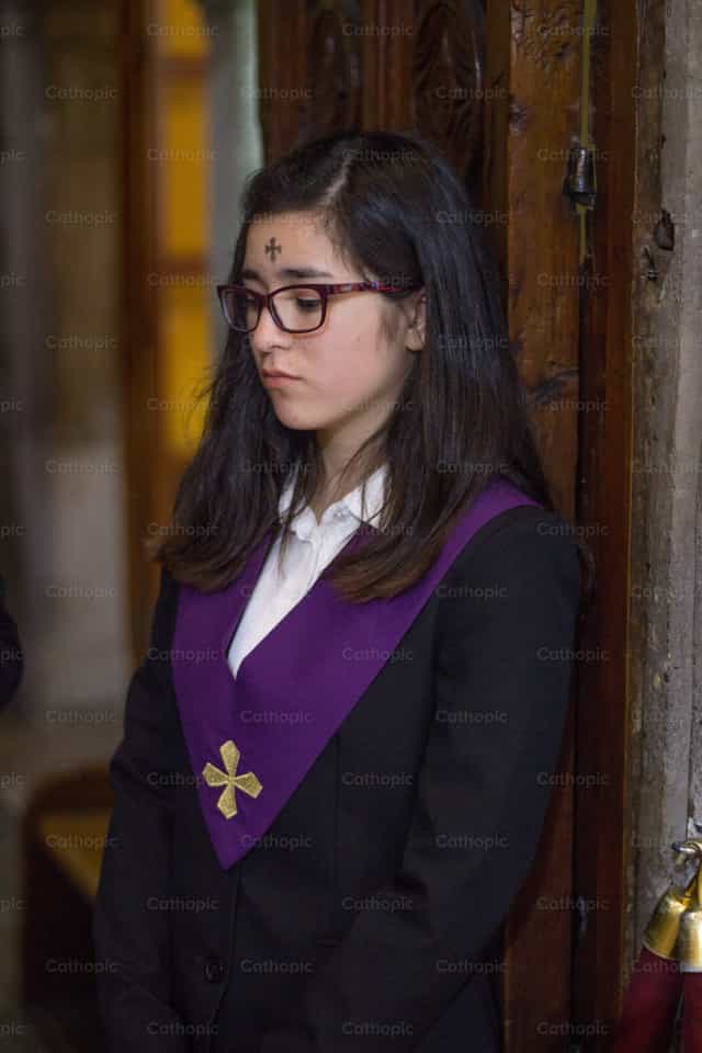 Quarta-feira de Cinzas - Imagens católicas de stock