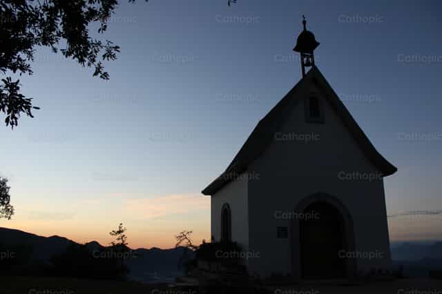 Schoenstatt al tramonto - Immagini stock cattoliche - Foto di Ana Sofi Calderón