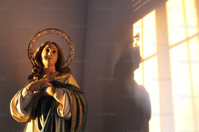 Immaculate - Mga Catholic stock image