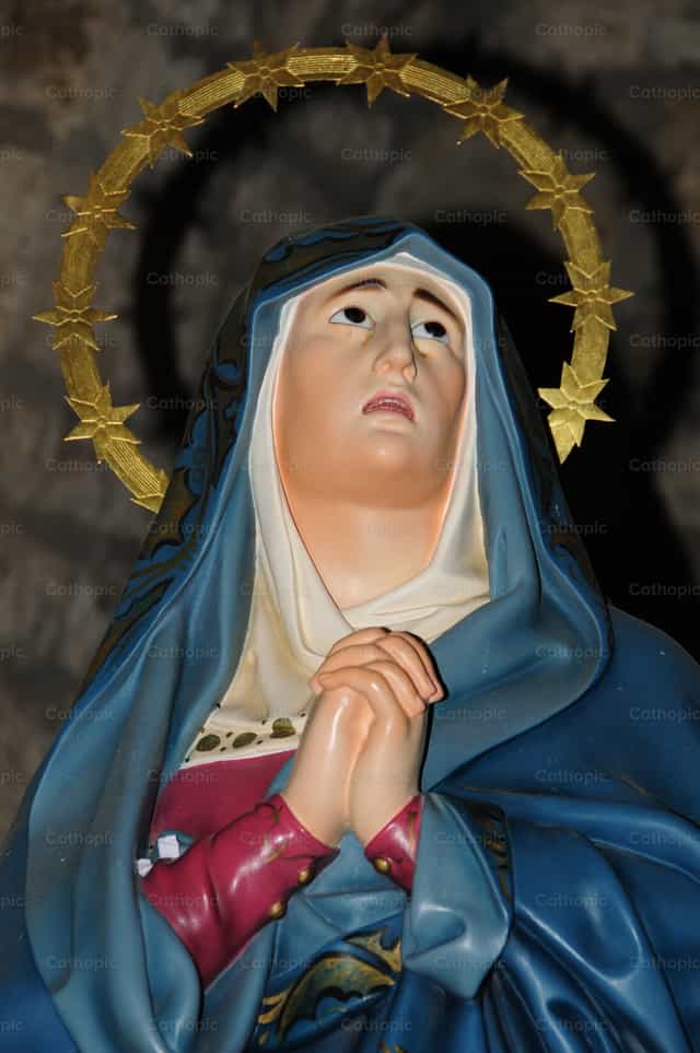 Nossa Senhora das Dores - Imagens católicas de stock - Foto de Alberto Díez